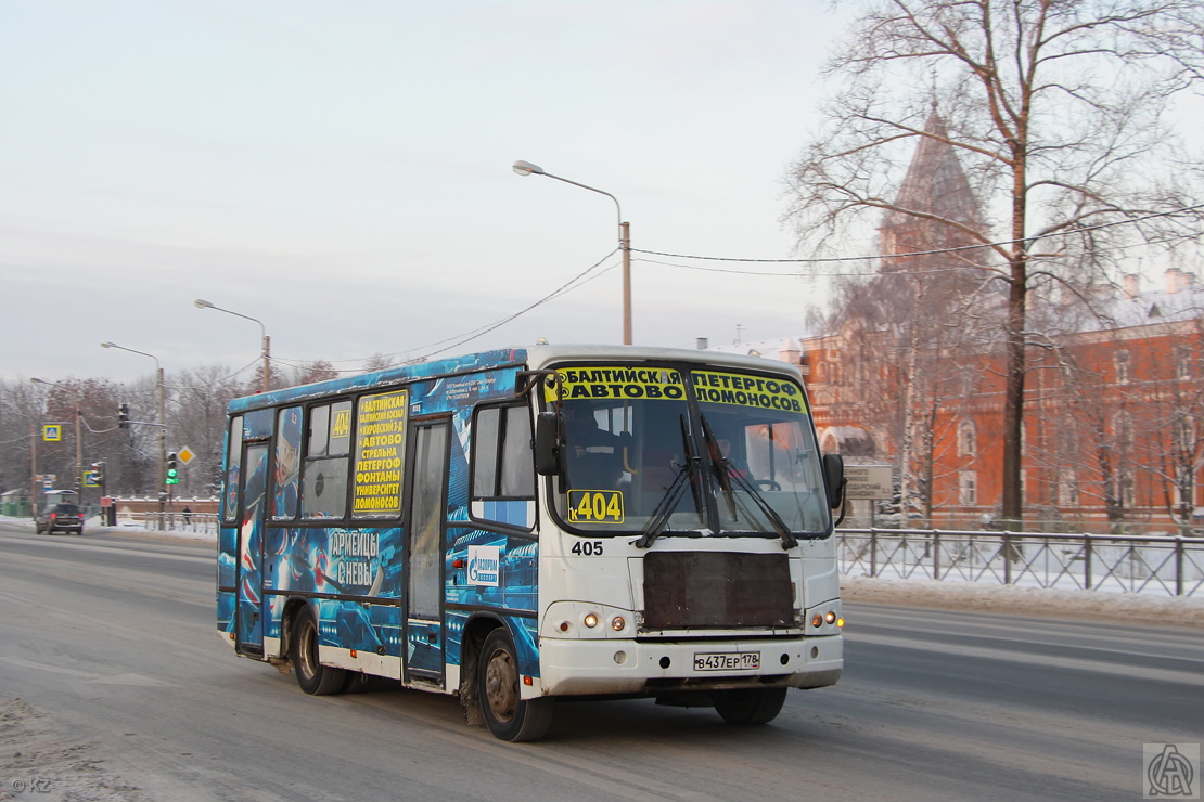 Санкт-Петербург, ПАЗ-320402-03 № 405