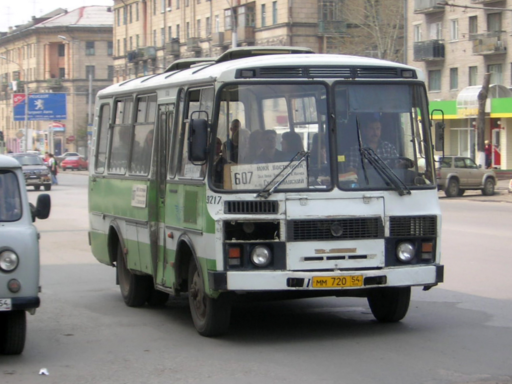 Новосибирская область, ПАЗ-3205 (00) № 9247