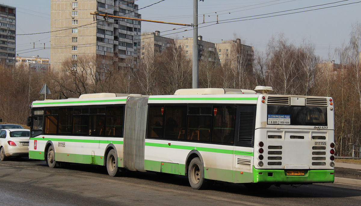 Moskau, LiAZ-6213.21 Nr. 011155