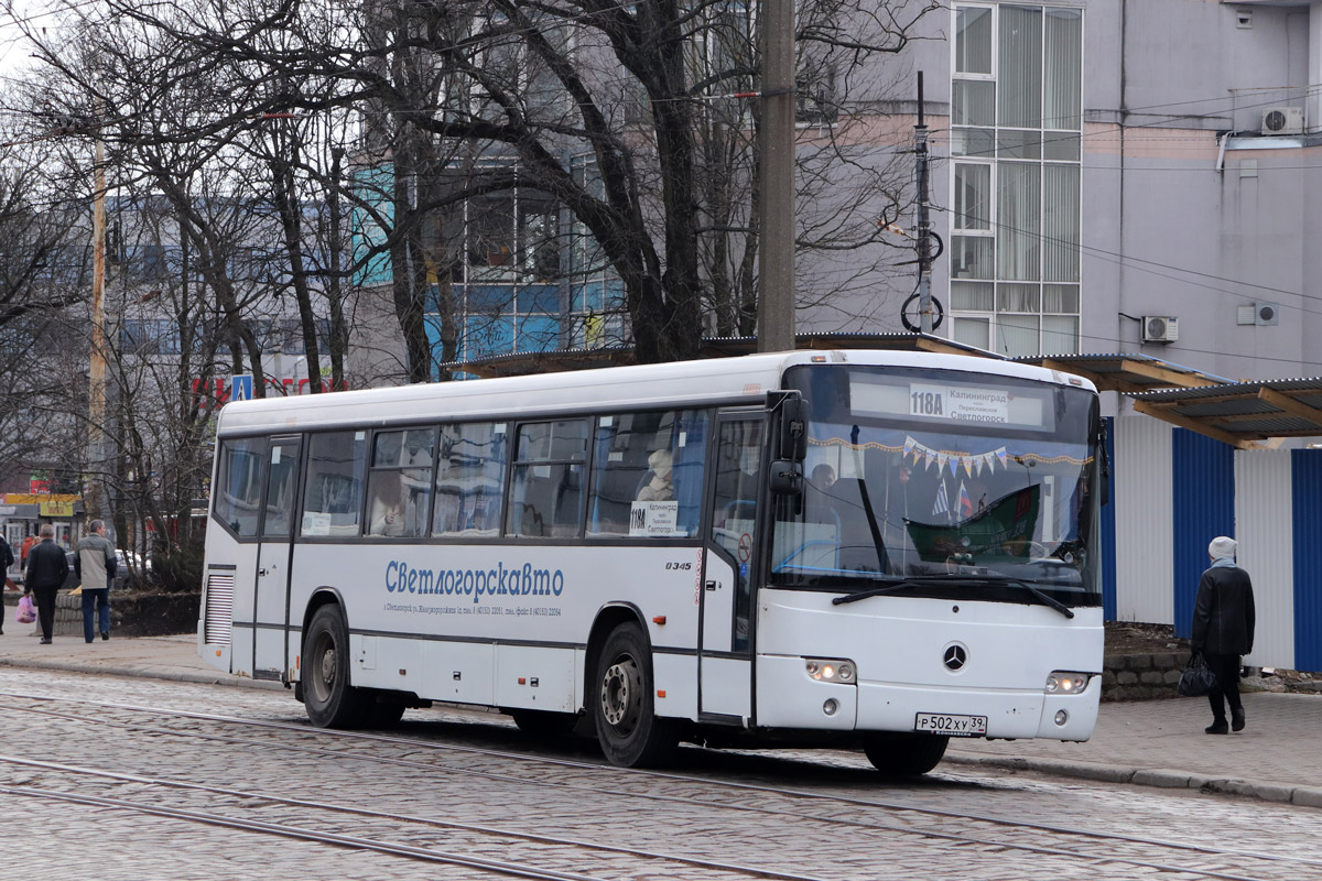 Калининградская область, Mercedes-Benz O345 № Р 502 ХУ 39