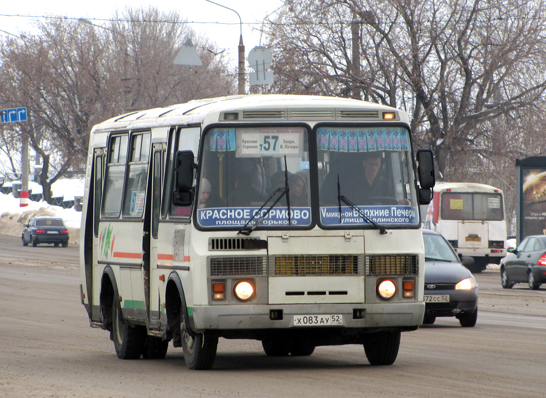 Нижегородская область, ПАЗ-32054 № Х 083 АУ 52