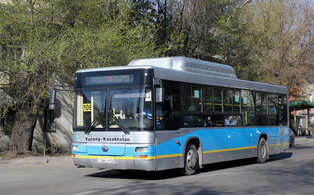 Алматы, Yutong ZK6118HGA № 7066