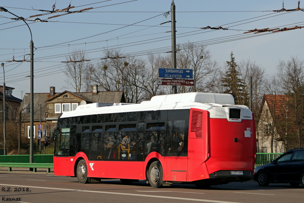 Литва, Castrosua Tempus Hybrid 11.3 № 807