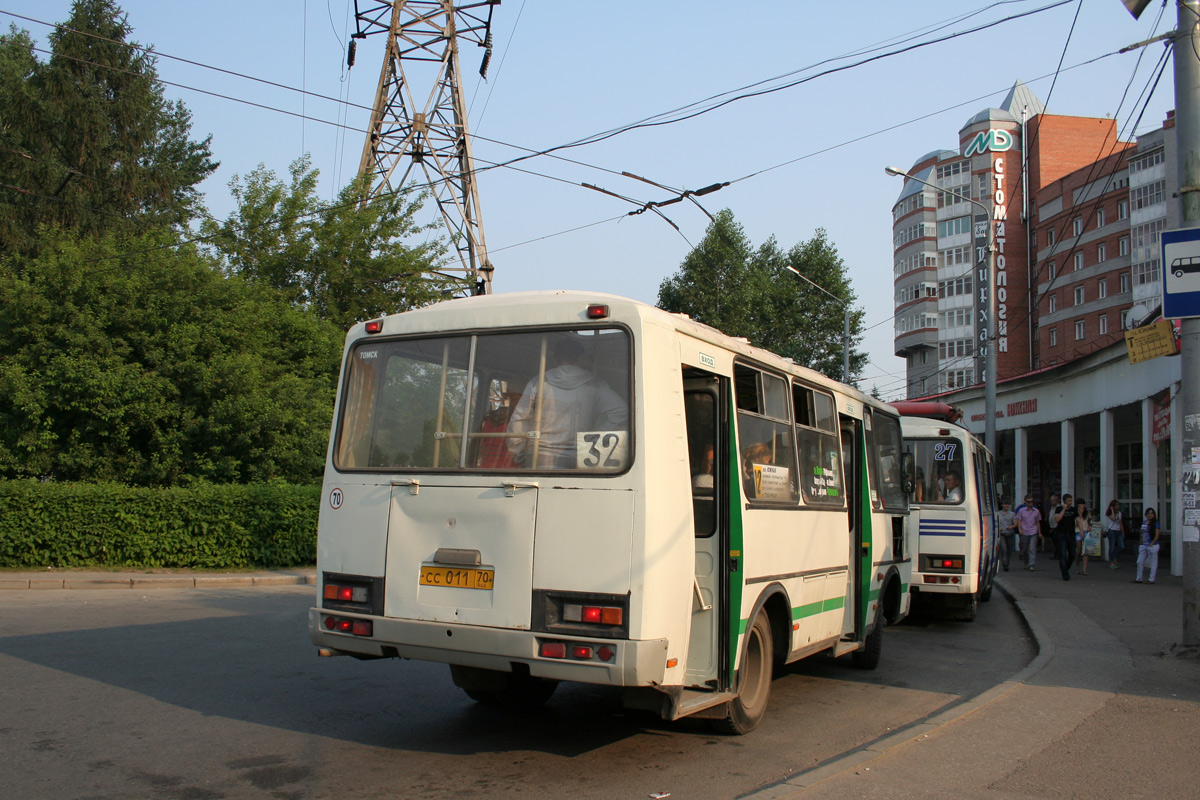 Томская область, ПАЗ-32051-110 № СС 011 70