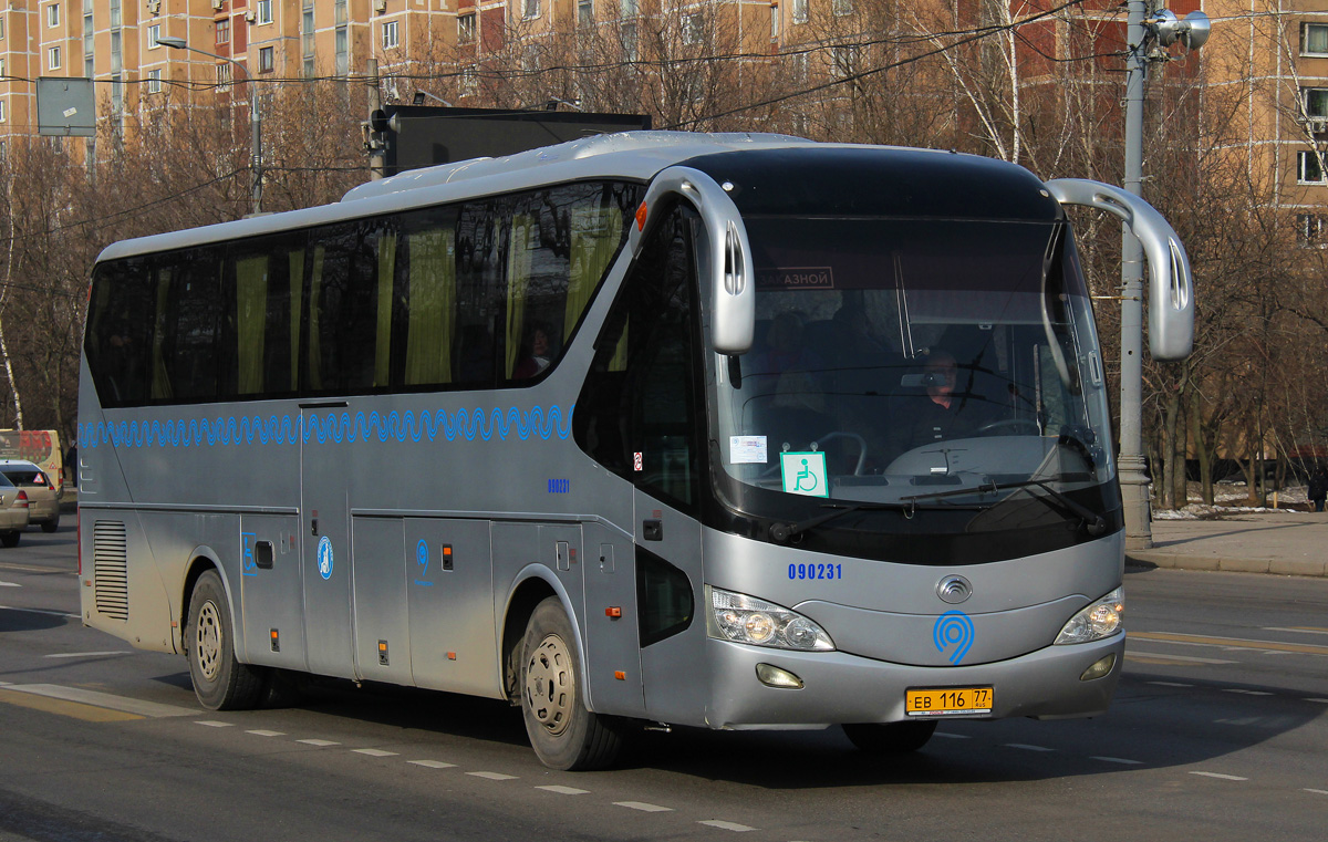 Москва, Yutong ZK6129H № 090231