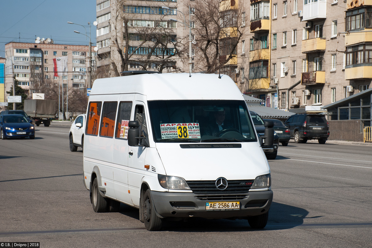 Dnepropetrovsk region, Mercedes-Benz Sprinter W904 416CDI № AE 2586 AA