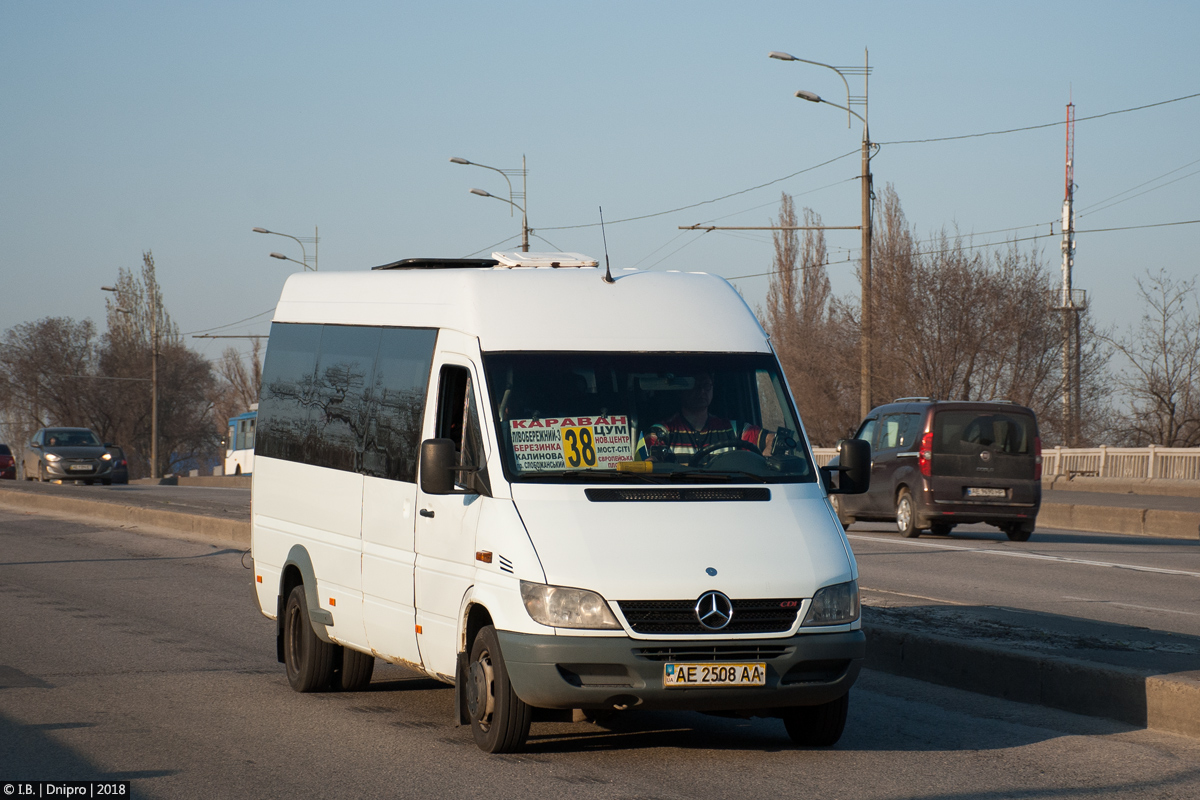 Dnepropetrovsk region, Mercedes-Benz Sprinter W904 413CDI Nr. AE 2508 AA