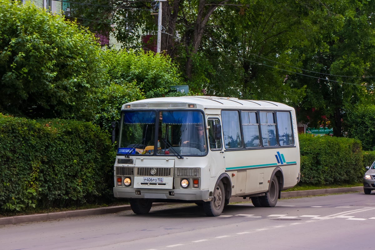 Башкортостан, ПАЗ-32053 № Р 406 РО 102