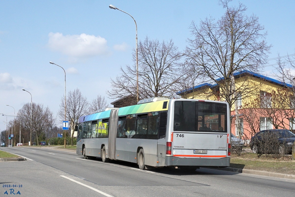 Литва, Volvo 7700A № 746