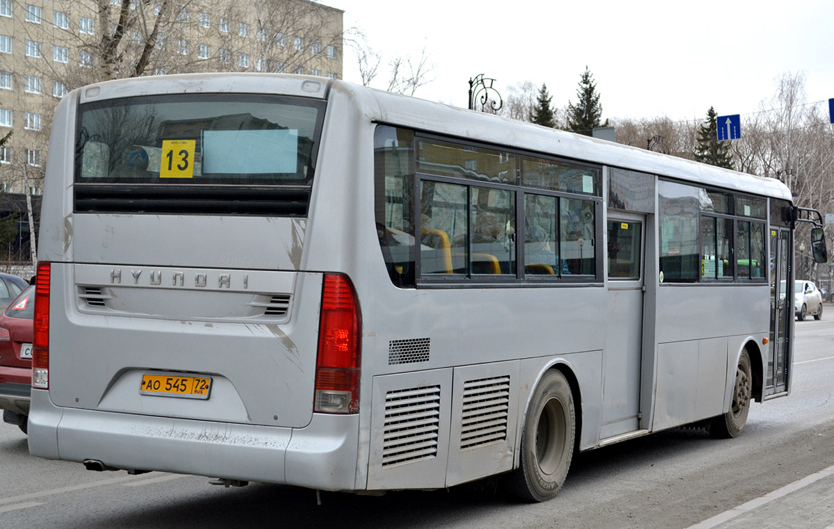 Тюменская область, Hyundai New Super AeroCity 1F/L № АО 545 72