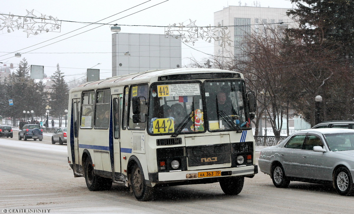 Томская область, ПАЗ-32054 № АА 363 70