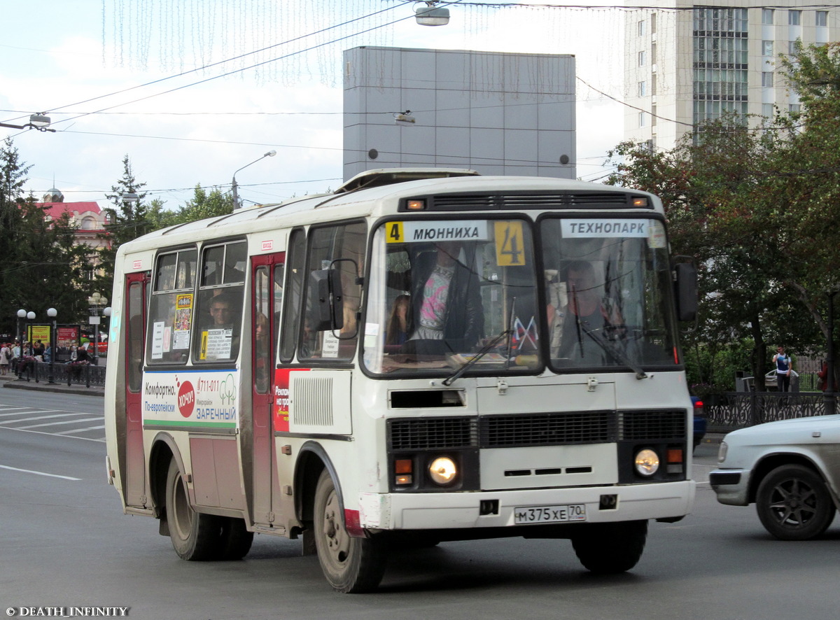 Томская область, ПАЗ-32051-110 № М 375 ХЕ 70