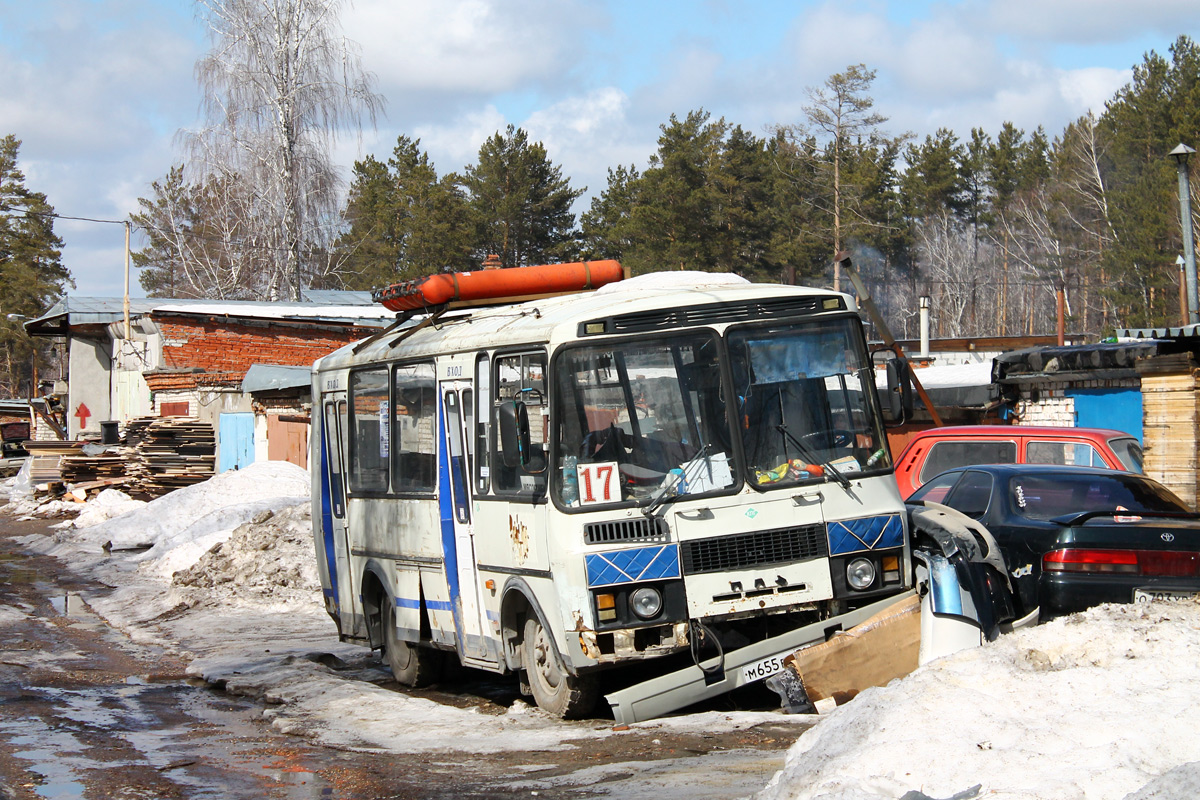 Томская область, ПАЗ-3205-110 № М 655 РН 70