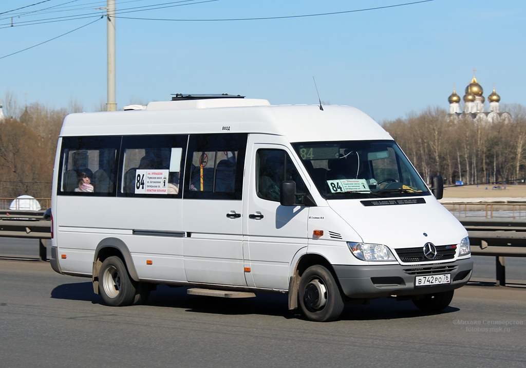 Ярославская область, Луидор-223213 (MB Sprinter Classic) № В 742 РО 76