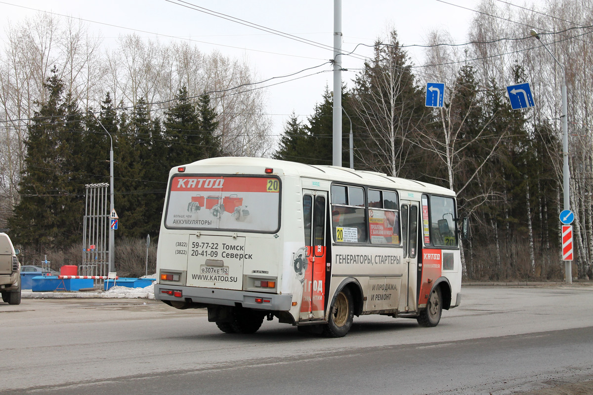 Томская область, ПАЗ-32054 № В 307 КЕ 152