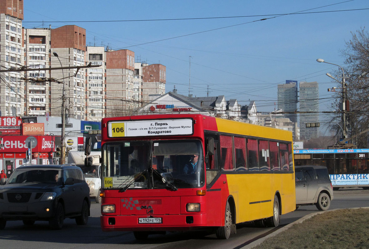 Пермский край, MAN 791 SL202 № А 192 РЕ 159