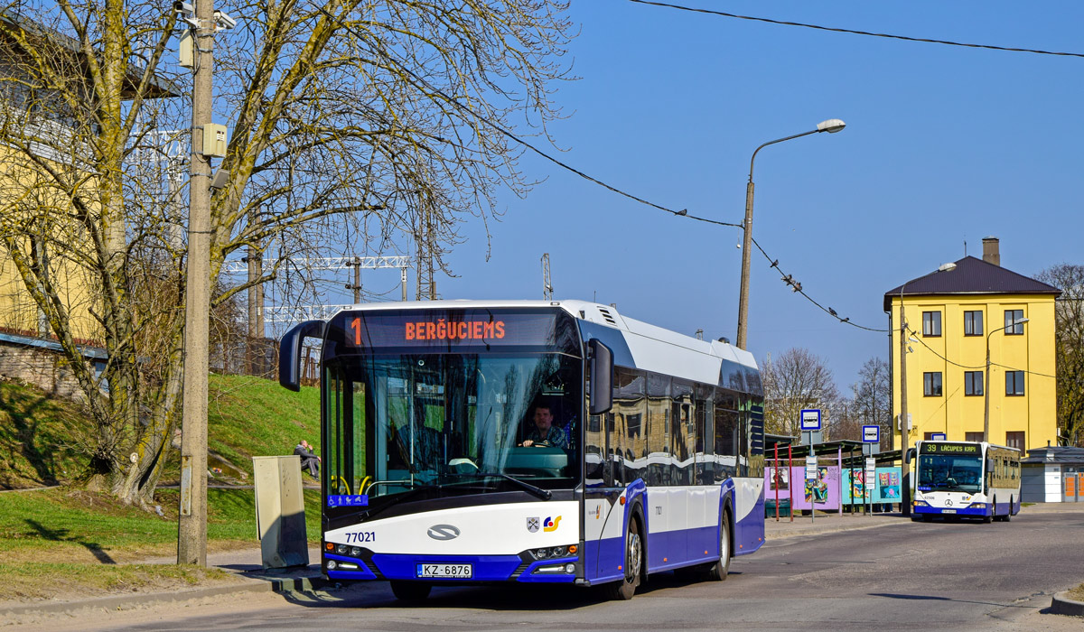 Латвия, Solaris Urbino IV 12 № 77021