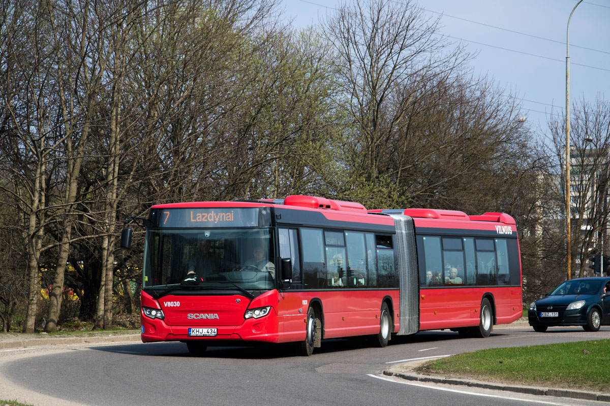 Литва, Scania Citywide LFA № V8030