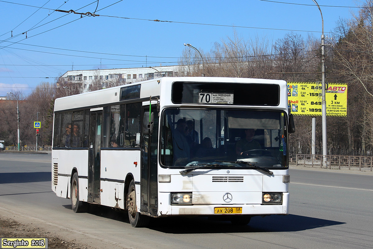 Пензенская область, Mercedes-Benz O405N № АХ 208 58