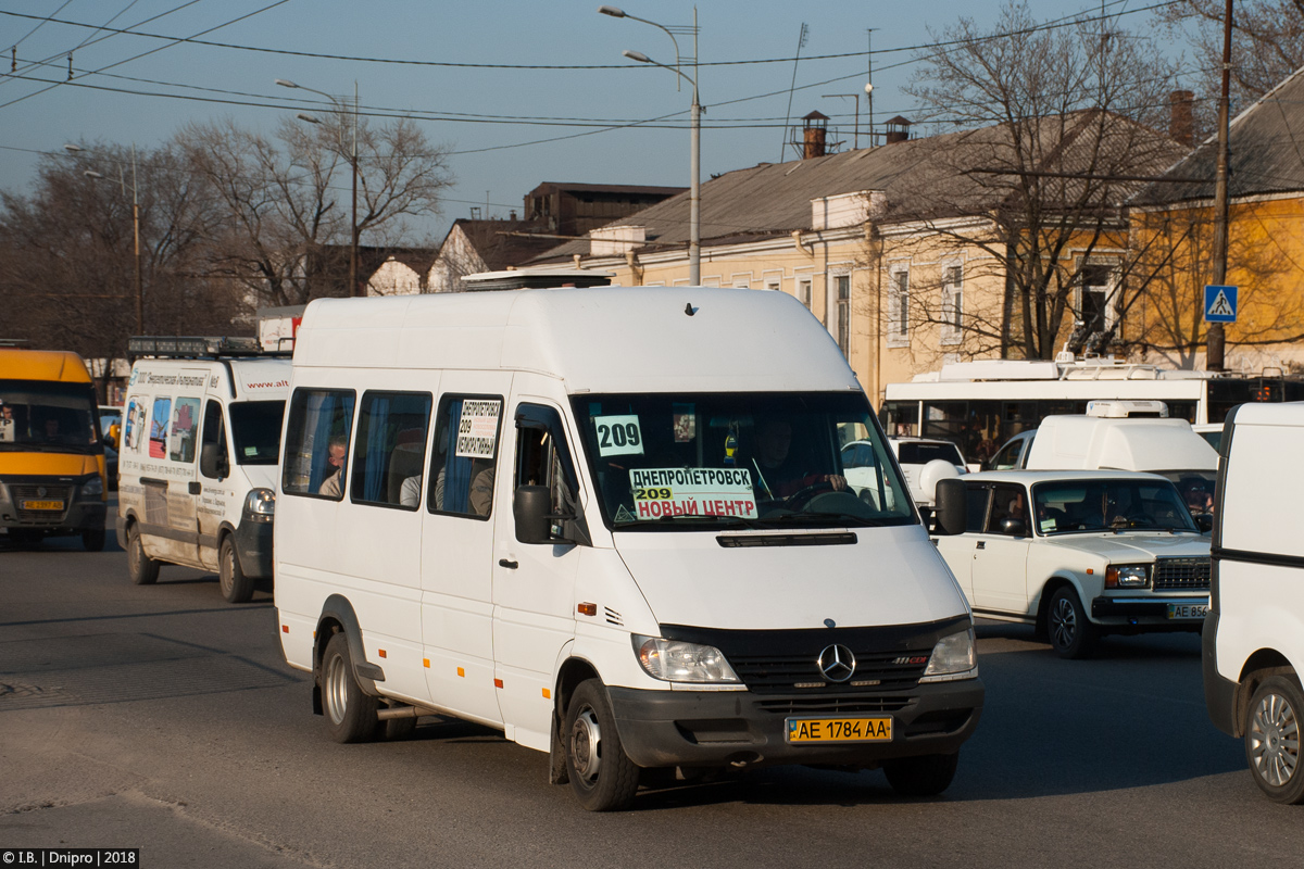 Днепропетровская область, Mercedes-Benz Sprinter W904 411CDI № AE 1784 AA