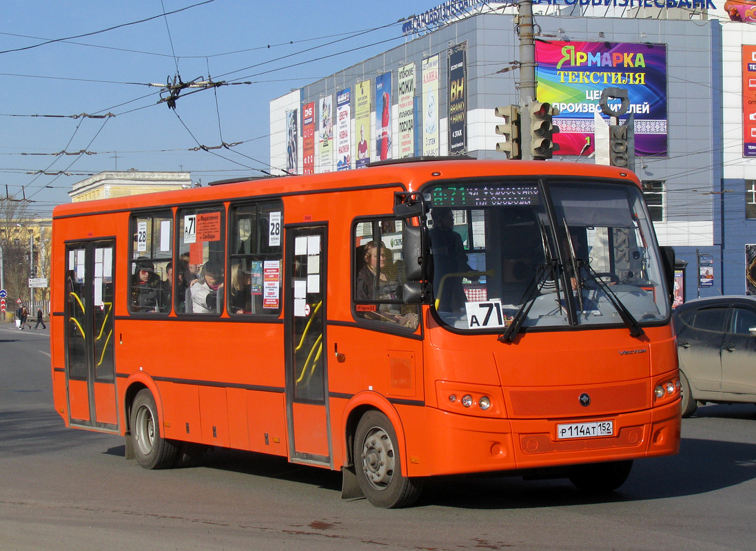 Nizhegorodskaya region, PAZ-320414-05 "Vektor" Nr. Р 114 АТ 152