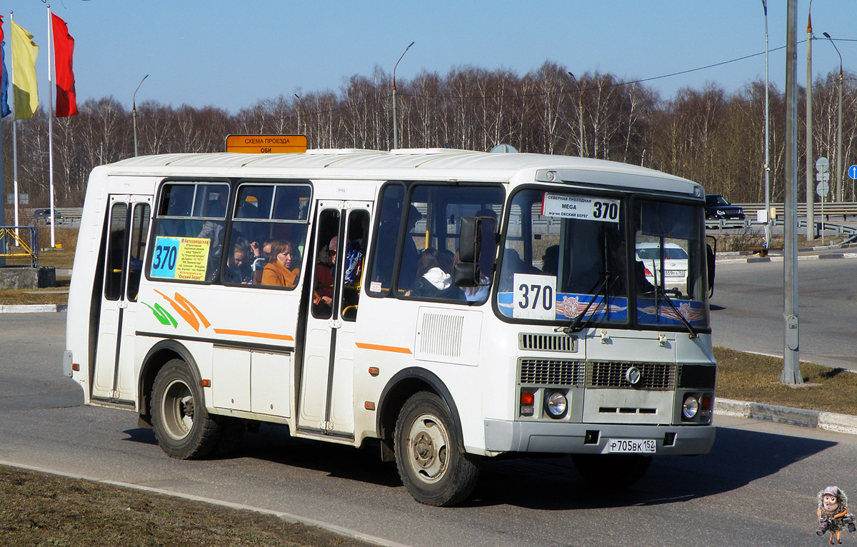 Нижегородская область, ПАЗ-32054 № Р 705 ВК 152