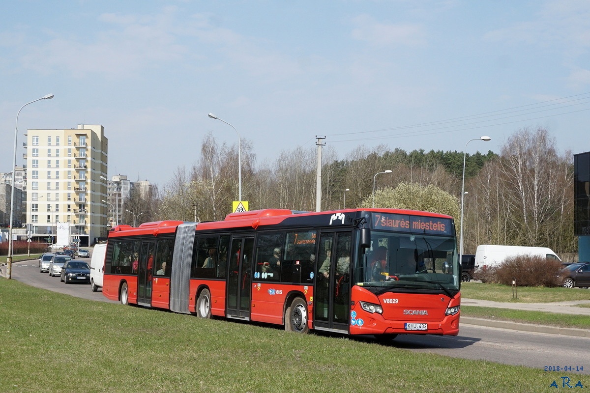 Литва, Scania Citywide LFA № V8029