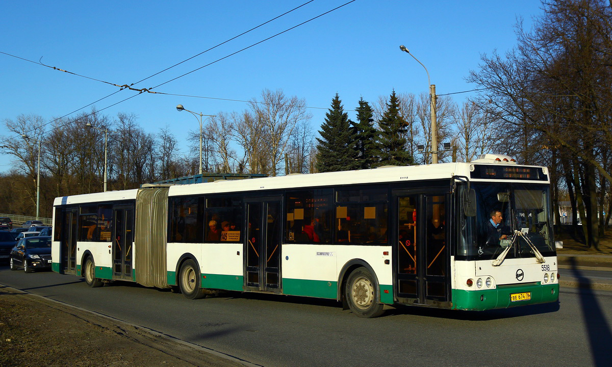 Санкт-Петербург, ЛиАЗ-6213.20 № 5518