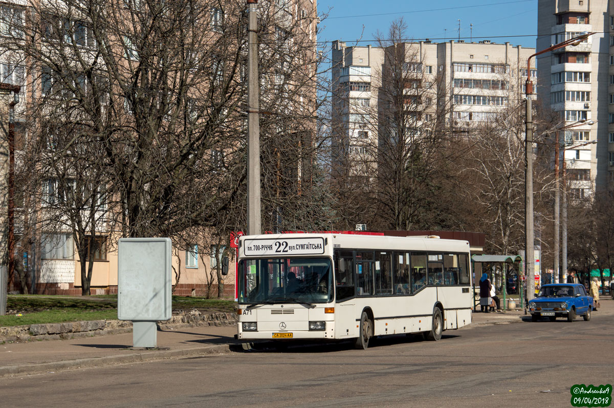 Черкасская область, Mercedes-Benz O405N2 № А71