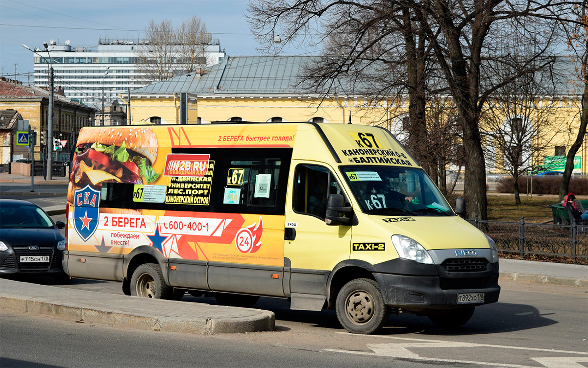 Санкт-Петербург, Нижегородец-2227UU (IVECO Daily) № Т 892 ХО 178