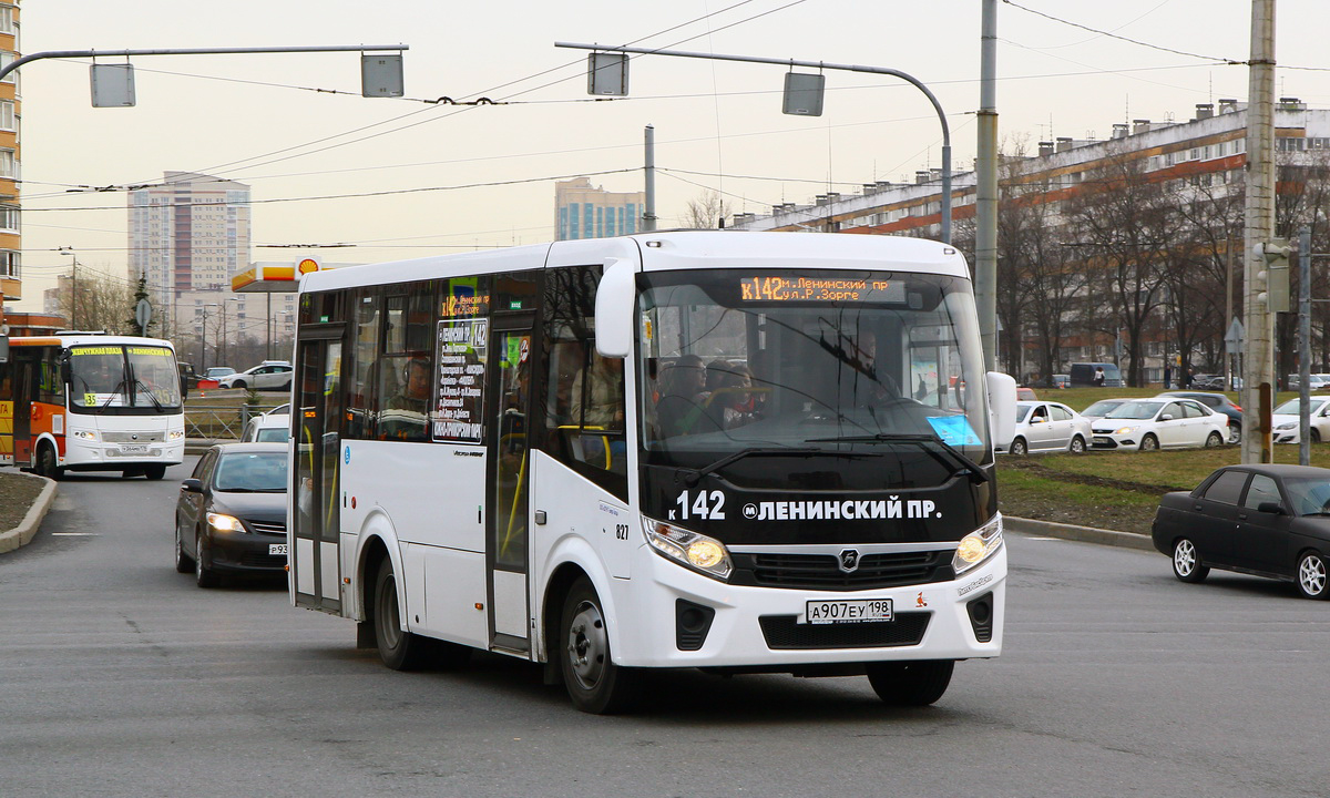 Санкт-Петербург, ПАЗ-320435-04 "Vector Next" № 827