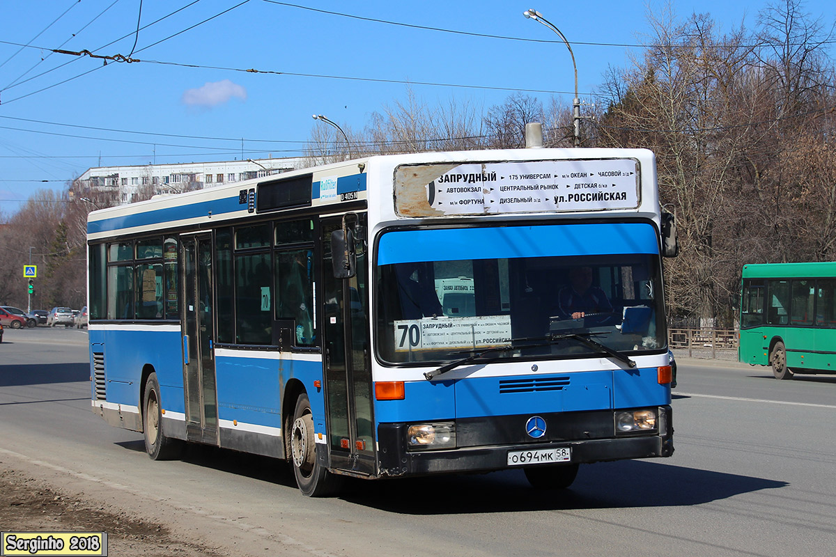 Пензенская область, Mercedes-Benz O405N2 № О 694 МК 58