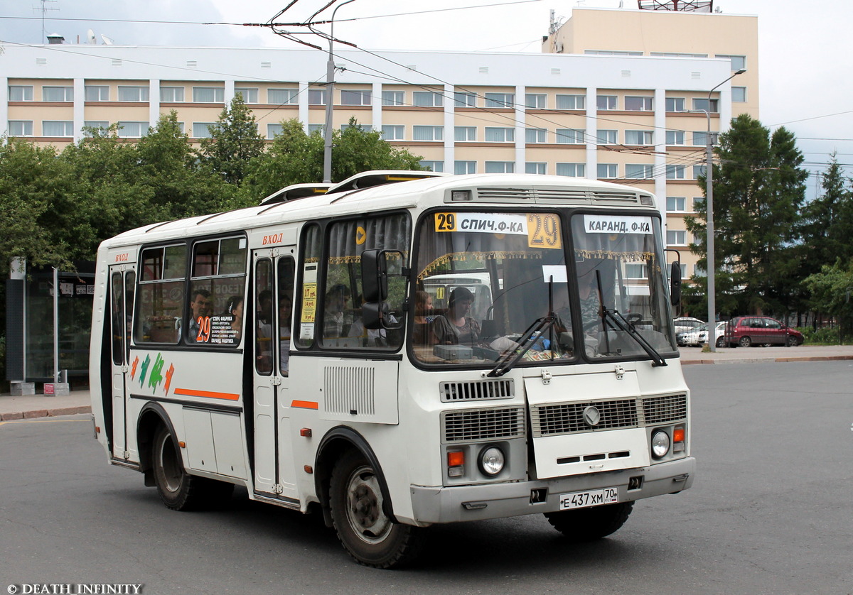 Томская область, ПАЗ-32054 № Е 437 ХМ 70