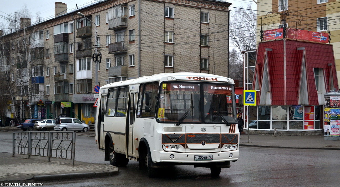 Томская область, ПАЗ-32054 № Е 305 ЕВ 70