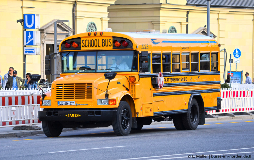 Бавария, Blue Bird Conventional № ED-UF 374