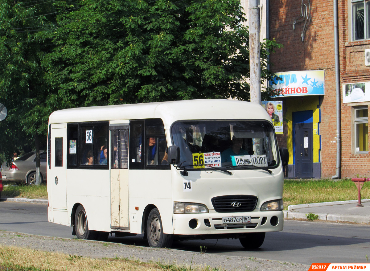 Ростовская область, Hyundai County SWB C08 (РЗГА) № 74