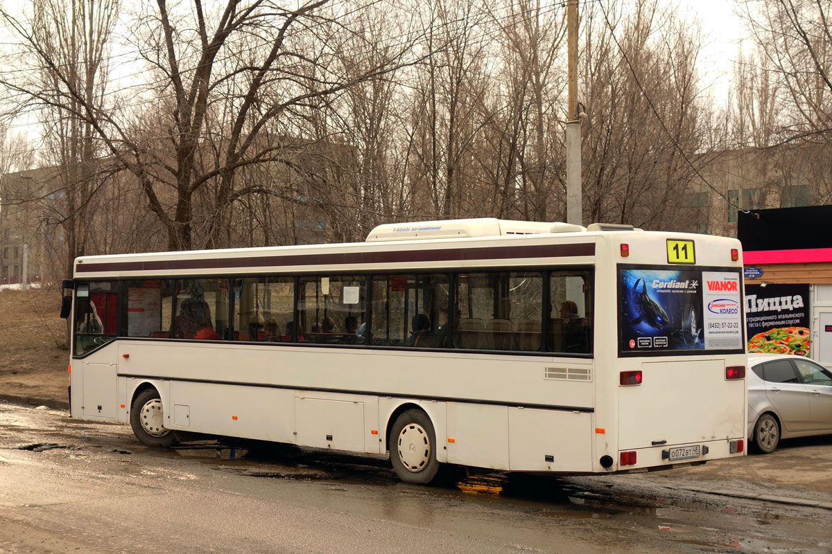 Саратовская область, Mercedes-Benz O405 № О 072 ВТ 48 — Фото — Автобусный  транспорт