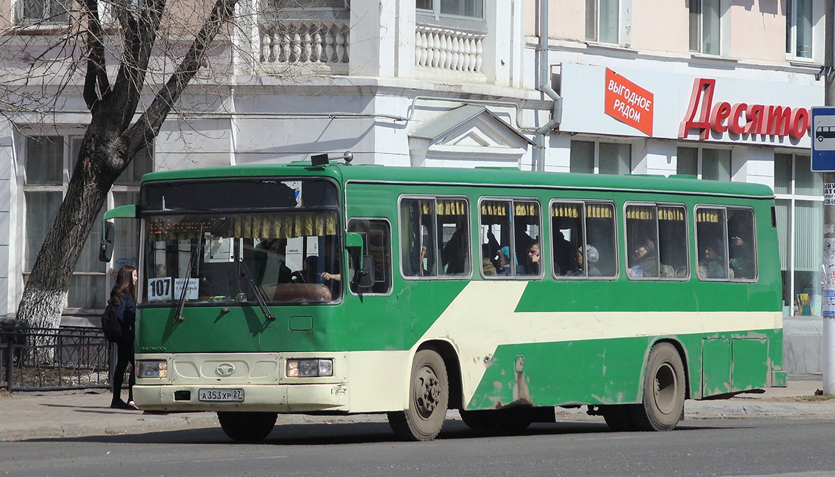 Хабаровский край, Daewoo BS106 Hi-Power № А 353 ХР 27