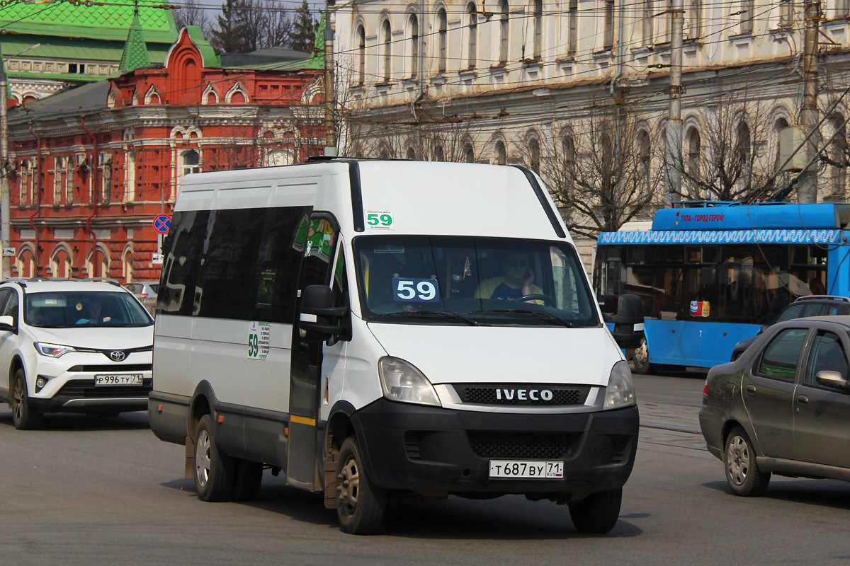 Тульская область, Нижегородец-2227UU (IVECO Daily) № Т 687 ВУ 71