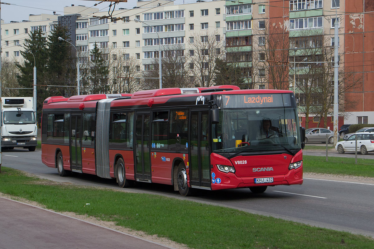 Литва, Scania Citywide LFA № V8028