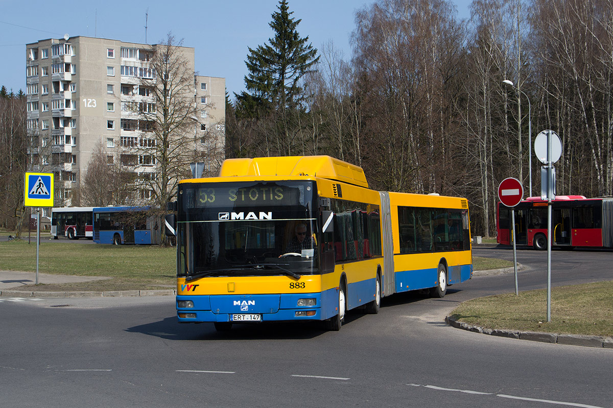 Литва, MAN A23 NG313 CNG № 883