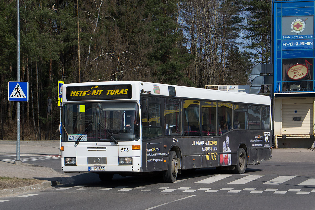 Литва, Mercedes-Benz O405N2 № 9316