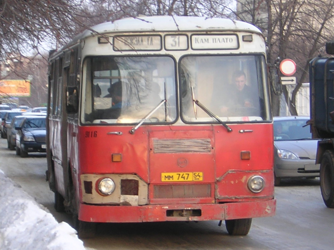 Novosibirsk region, LiAZ-677M # 9116