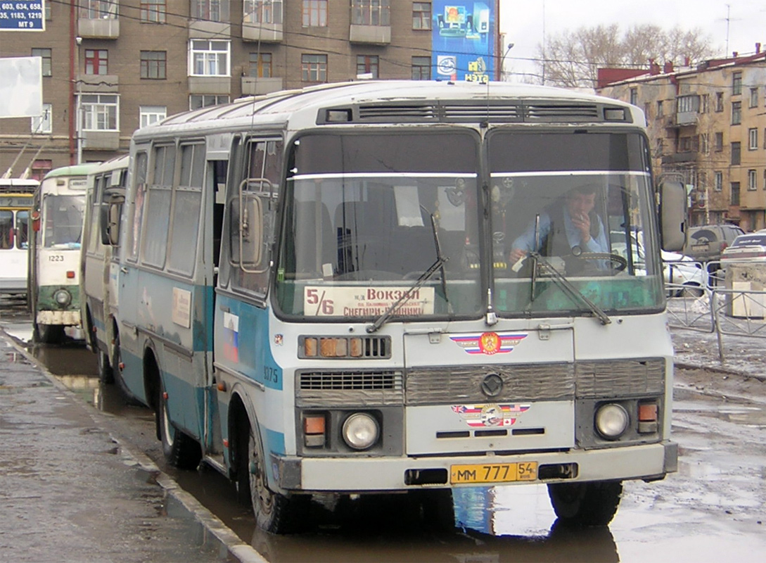 Novosibirsk region, PAZ-3205 (00) č. 9375