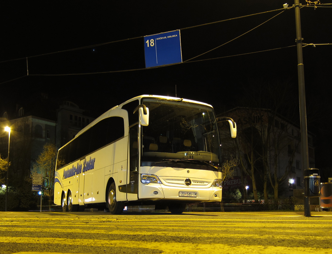 Хорватия, Mercedes-Benz Travego II M 16RHD facelift № ZD 545-IM