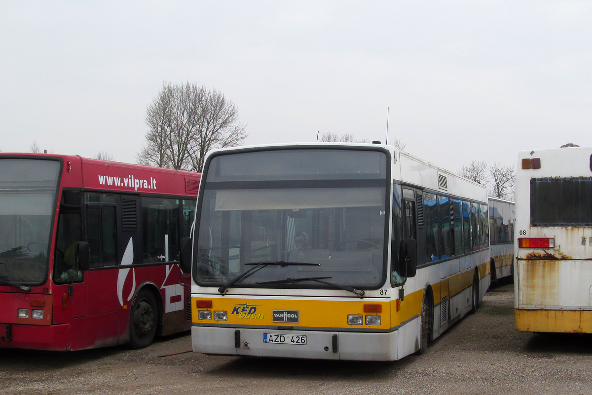 Lietuva, Van Hool A300 № 87