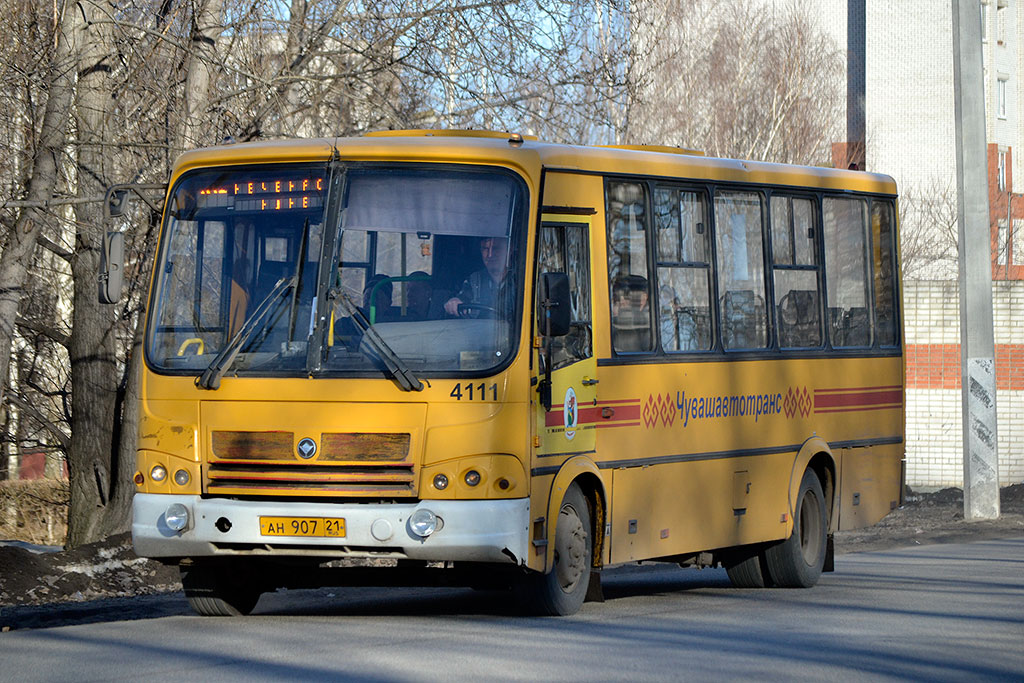 Чувашия, ПАЗ-320412-05 № 4111