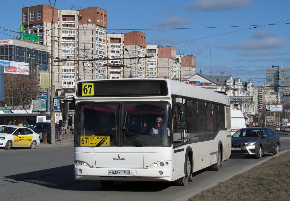 Пермский край, МАЗ-103.465 № К 533 КС 159