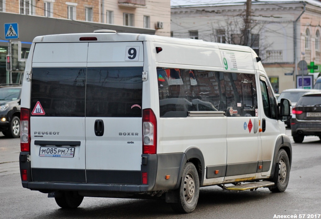 Тульская область, Нижегородец-2227SK (Peugeot Boxer) № М 085 РМ 71