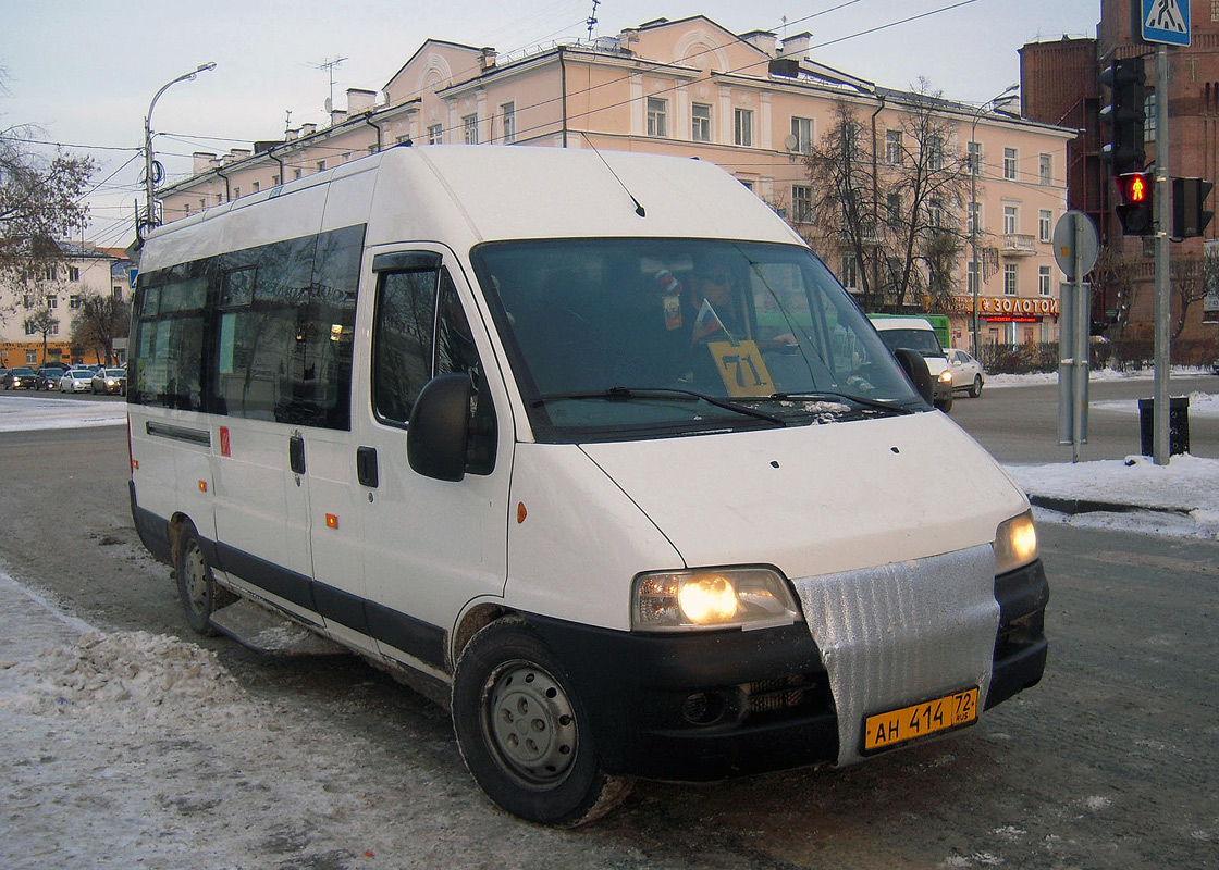 Тюменская область, FIAT Ducato 244 CSMMC-RLL, -RTL № АН 414 72